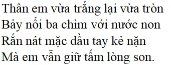Bài thơ: Bánh trôi nước: nội dung, dàn ý, giá trị, bố cục, tác giả | Ngữ văn lớp 7 Banh Troi Nuoc