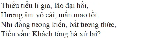 Bài thơ: Ngẫu nhiên viết nhân buổi mới về quê: nội dung, dàn ý, giá trị, bố cục, tác giả | Ngữ văn lớp 7 Ngau Nhien Viet Nhan Buoi Moi Ve Que