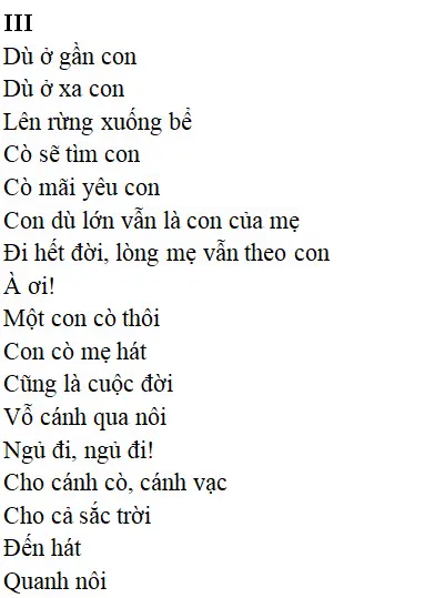 Bài thơ: Con cò (Chế Lan Viên): nội dung, dàn ý, bố cục, tác giả | Ngữ văn lớp 9 Con Co 2