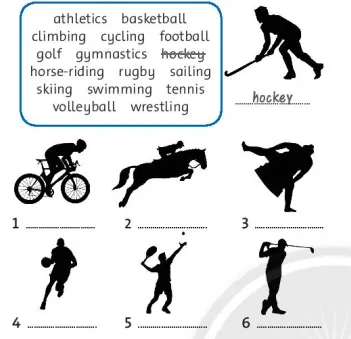 Sách bài tập Tiếng Anh lớp 6 Unit 6: Sports | SBT Tiếng Anh 6 Chân trời sáng tạo Unit 6 Sports 1