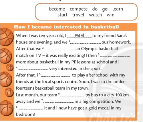 Sách bài tập Tiếng Anh lớp 6 Unit 6: Sports | SBT Tiếng Anh 6 Chân trời sáng tạo Unit 6 Sports 10