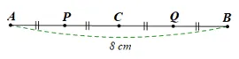 Vẽ đoạn thẳng AB có độ dài 8 cm và trung điểm C của đoạn thẳng đó (ảnh 3) Bai 30 Trang 95 Sbt Toan Lop 6 Tap 2 Canh Dieu 1