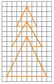 Vẽ thêm để các hình sau có trục đối xứng là đường nét đứt trên hình vẽ Bai 1 Trang 77 Sbt Toan Lop 6 Tap 2 Chan Troi 68892
