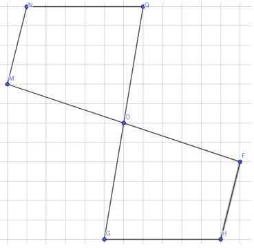 Vẽ thêm để được hình có tâm đối xứng là các điểm cho sẵn Bai 2 Trang 74 Sbt Toan Lop 6 Tap 2 Chan Troi 68853