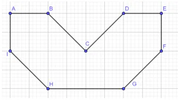 Vẽ thêm để được hình có tâm đối xứng là các điểm cho sẵn Bai 2 Trang 78 Sbt Toan Lop 6 Tap 2 Chan Troi 68916