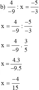 Tìm x, biết x : 2/-11 = 33/-4 Bai 3 Trang 25 Sbt Toan Lop 6 Tap 2 Chan Troi 68149