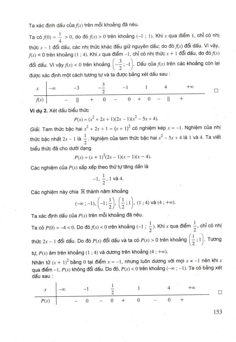 Một số phương trình và bất phương trình quy về bậc hai