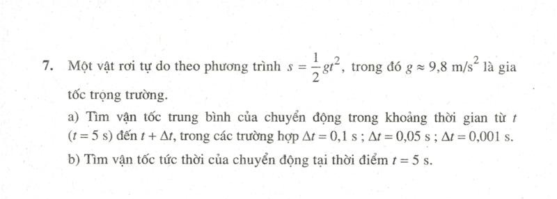 Định nghĩa và ý nghĩa của đạo hàm