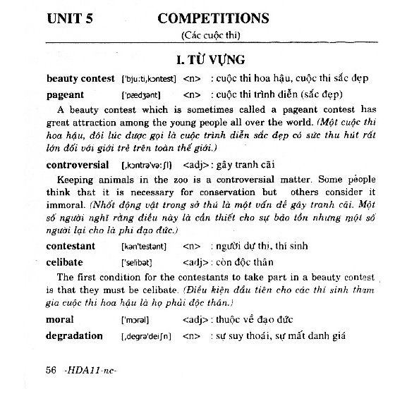 Unit 5 Competitions