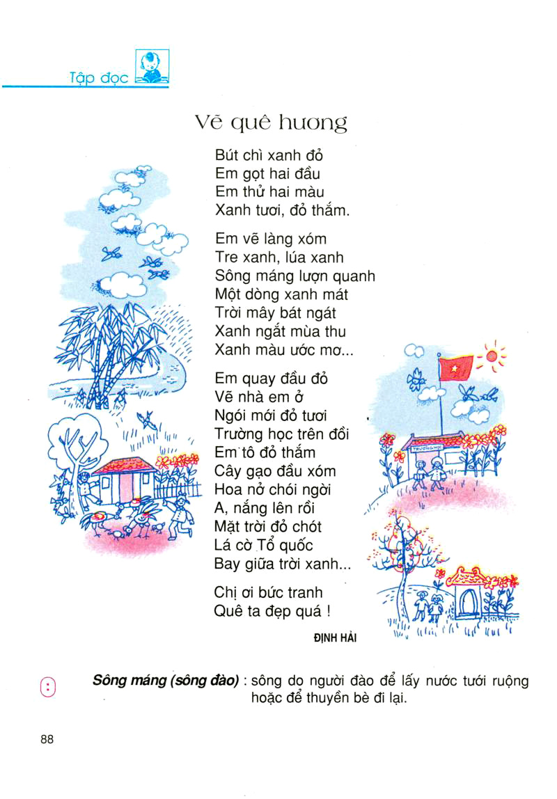 Những bài thơ quê hương tô vẽ nét đẹp của dân tộc Việt Nam