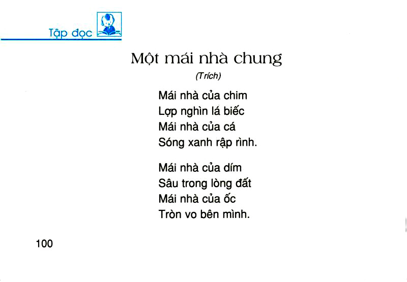 Tập đọc: Một mái nhà chung