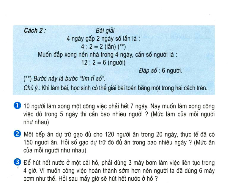 Giải toán lớp 5 Bài 1, 2, 3 trang 141 SGK- Quãng đường