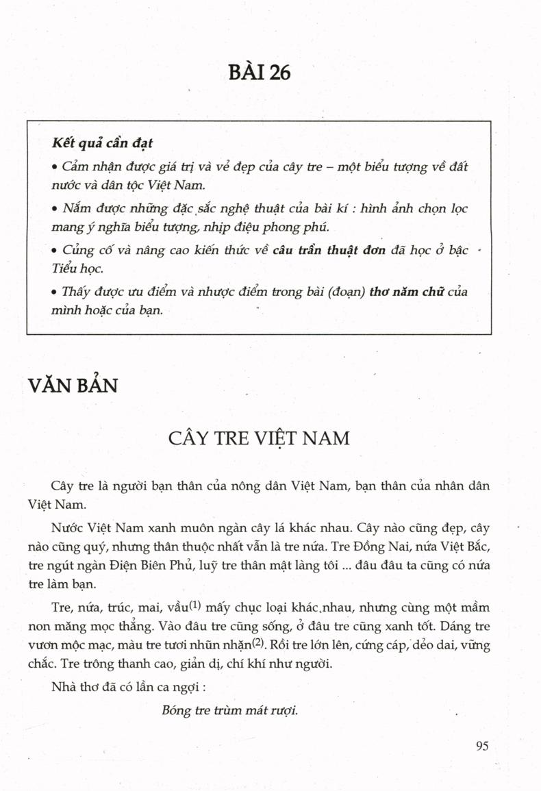 Cây tre Việt Nam