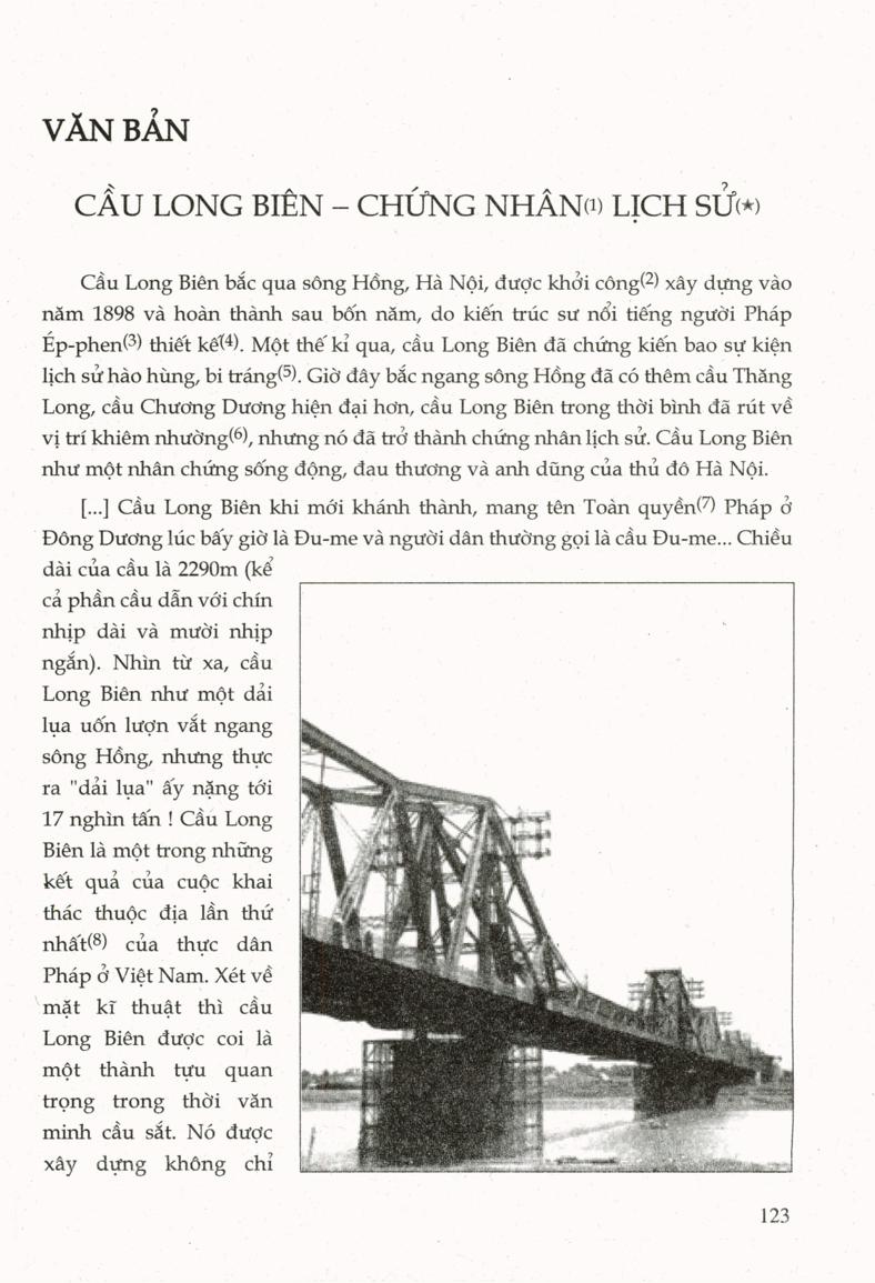 Cầu Long Biên - chứng nhân lịch sử