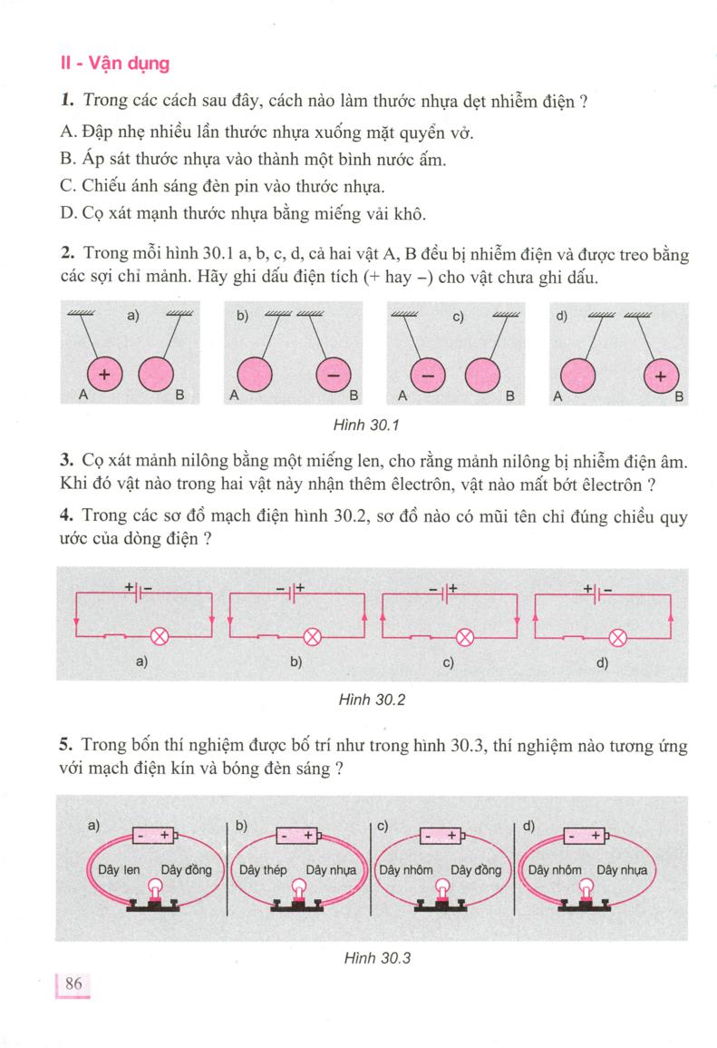 30. tổng kết chương 3 : điện học