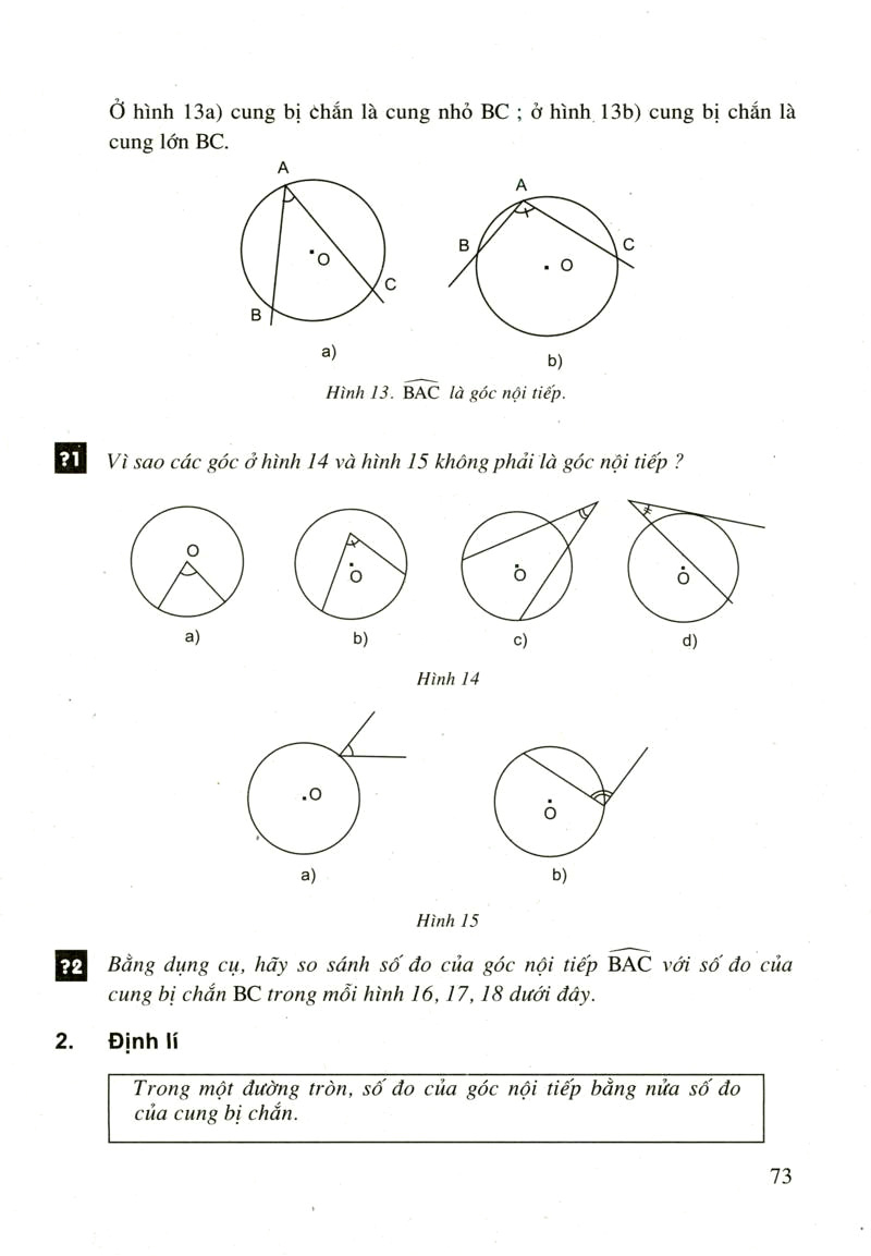 Góc nội tiếp