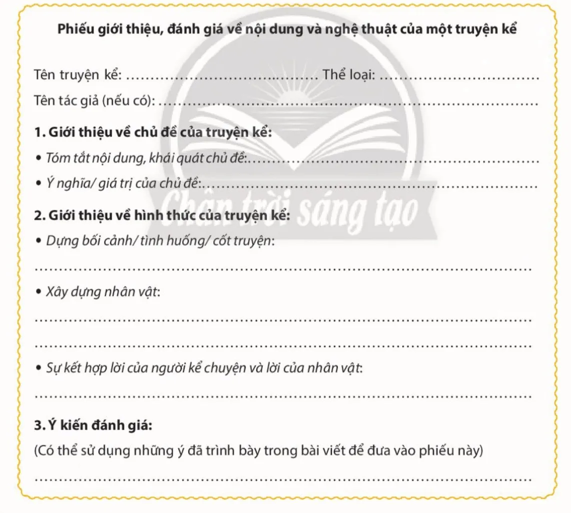 Soạn bài Giới thiệu, đánh giá về nội dung và nghệ thuật của một truyện kể | Ngắn nhất Soạn văn 10 Chân trời sáng tạo Gioi Thieu Danh Gia Ve Noi Dung Va Nghe Thuat Cua Mot Truyen Ke