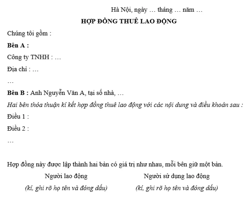Soạn văn lớp 9 | Soạn bài lớp 9 Luyen Tap Viet Hop Dong 1