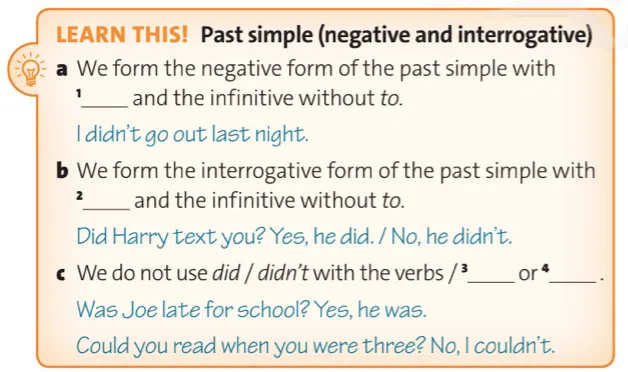 Unit 1D lớp 10 Grammar trang 14 | Tiếng Anh 10 Friends Global Chân trời sáng tạo Unit 1 Grammar Trang 14 1