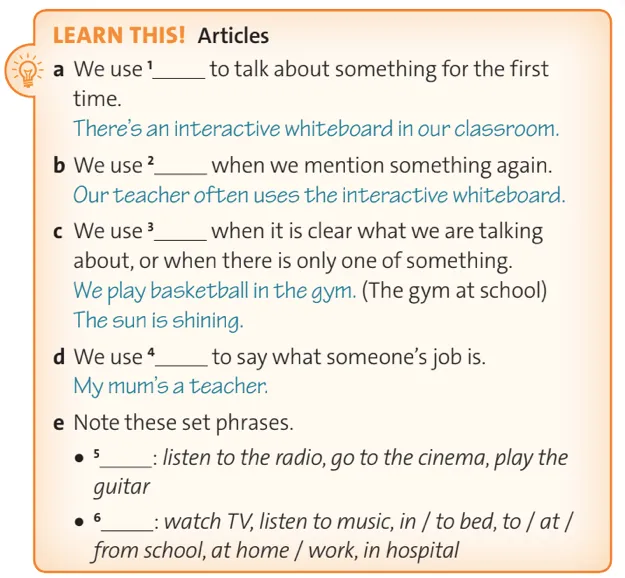 Unit ID lớp 10 Grammar trang 9 | Tiếng Anh 10 Friends Global Chân trời sáng tạo Unit I Grammar Trang 9 1