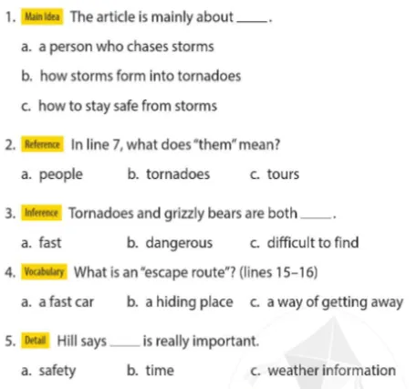 Tiếng Anh lớp 6 Unit 10 Comprehension trang 108 | Explore English 6 Cánh diều A Sua Unit 10 Comprehension