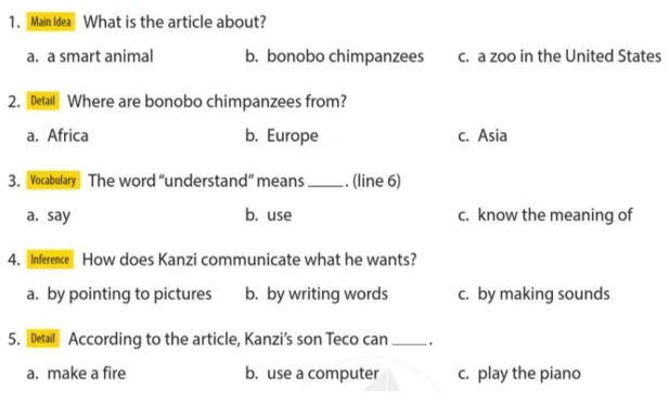 Tiếng Anh lớp 6 Unit 7 Comprehension trang 78 | Explore English 6 Cánh diều A Sua Unit 7 Comprehension