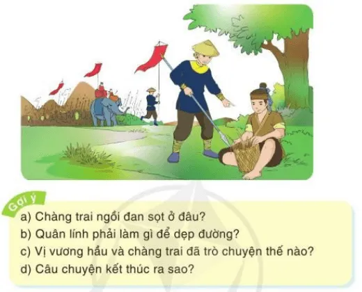 Chàng trai làng Phù Ủng trang 69 Tiếng Việt lớp 3 Tập 2 Cánh diều Ke Chuyen Chang Trai Lang Phu Ung Trang 69 130324