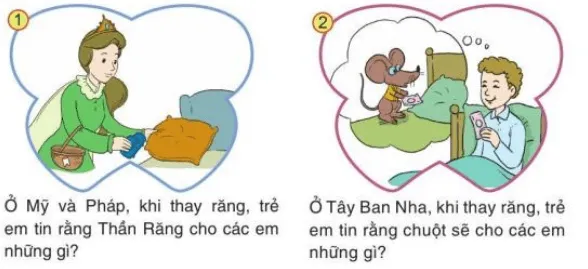 Chiếc răng rụng trang 41 Tiếng Việt lớp 3 Tập 1 Cánh diều Nghe Ke Chiec Rang Rung Trang 41 129618