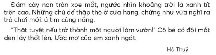 Ước mơ màu xanh trang 86, 87 Tiếng Việt lớp 3 Tập 1 | Chân trời sáng tạo A Sua Uoc Mo Mau Xanh Trang 86 87 129144