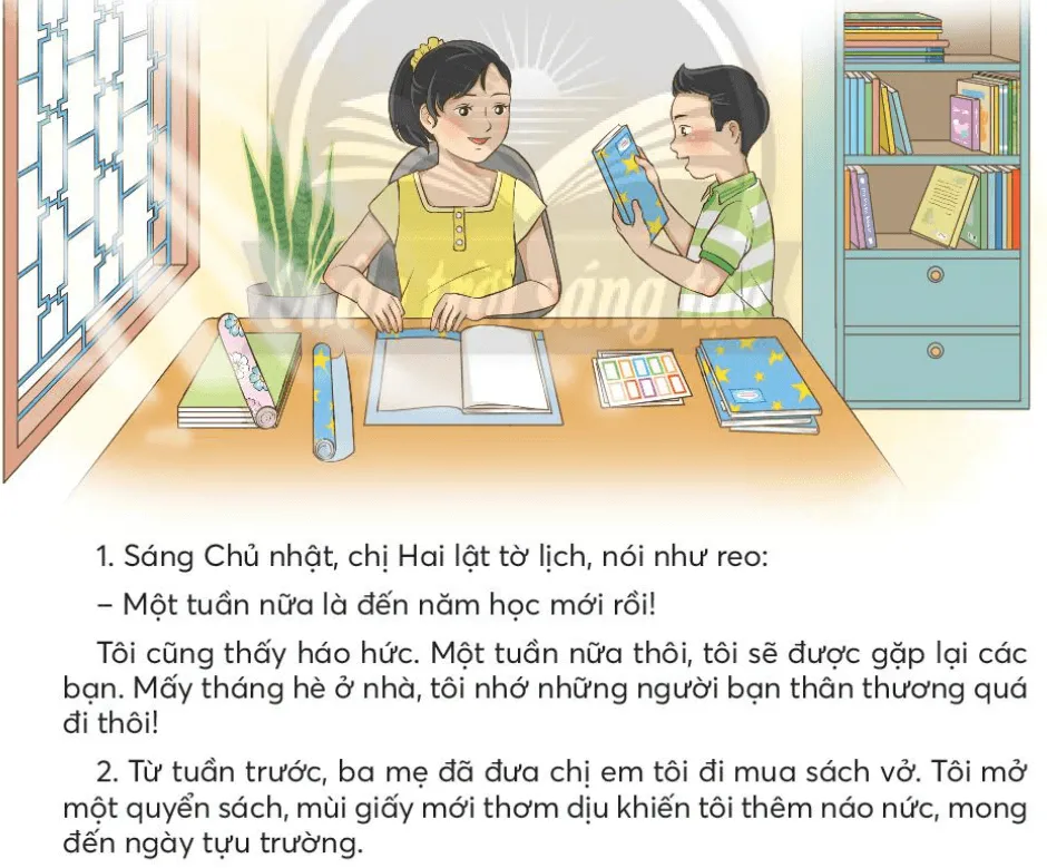 Chiếc nhãn vở đặc biệt lớp 3 | Tiếng Việt lớp 3 Chân trời sáng tạo Chiec Nhan Vo Dac Biet Trang 10 11 1