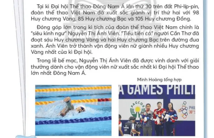 Cô gái nhỏ hoá "kình ngư" trang 44, 45 Tiếng Việt lớp 3 Tập 2 | Chân trời sáng tạo Co Gai Nho Hoa Kinh Ngu Trang 44 45 130882