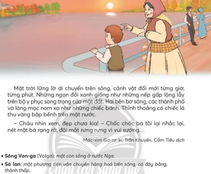 Đi tàu trên sống Von-ga trang 116, 117 Tiếng Việt lớp 3 Tập 2 | Chân trời sáng tạo Di Tau Tren Song Von Ga Trang 116 117 131156