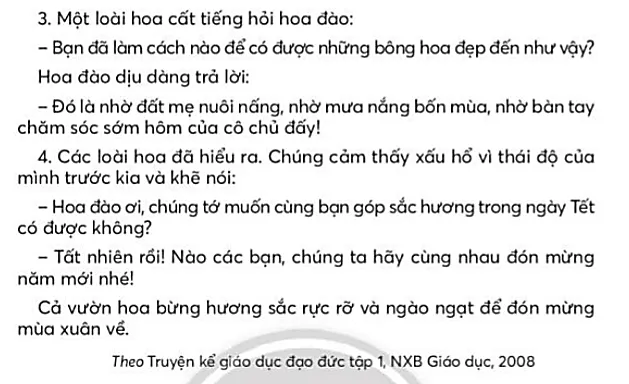 Chiếc áo của hoa đào trang 10, 11, 12 Tiếng Việt lớp 3 Tập 2 | Chân trời sáng tạo Nang Tien Cua Mua Xuan Trang 10 11 12 130238