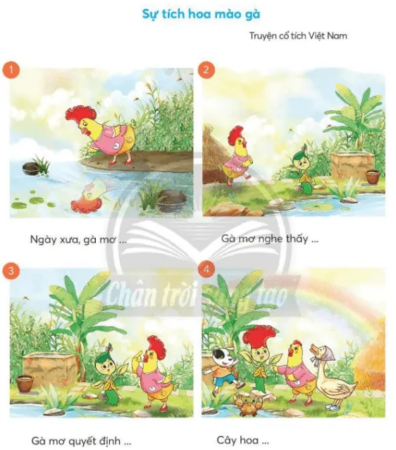 Nghe - kể Sự tích hoa mào gà trang 104 Tiếng Việt lớp 3 Tập 2 | Chân trời sáng tạo Nghe Ke Su Tich Hoa Mao Ga Trang 104 131119