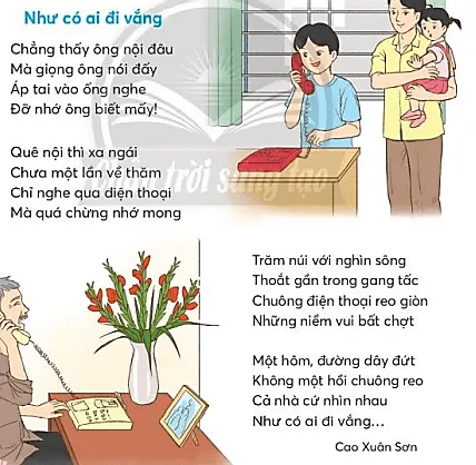 Như có ai đi vắng trang 126, 127 Tiếng Việt lớp 3 Tập 1 | Chân trời sáng tạo Nhu Co Ai Di Vang Trang 126 127 129945