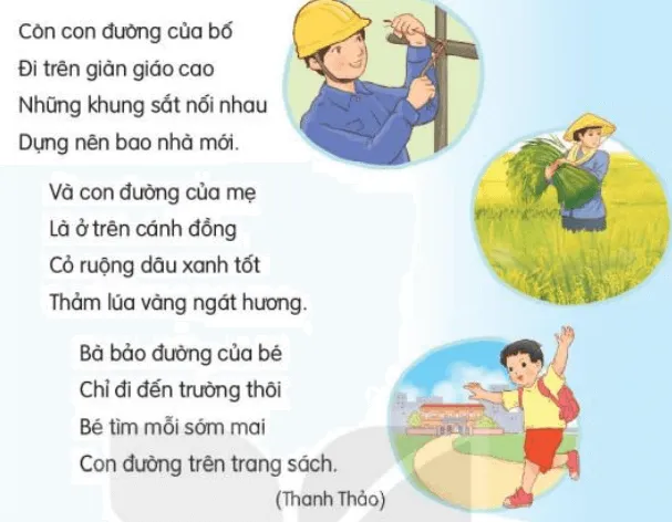 Đọc: Con đường của bé lớp 3 | Tiếng Việt lớp 3 Kết nối tri thức Doc Con Duong Cua Be 131963 