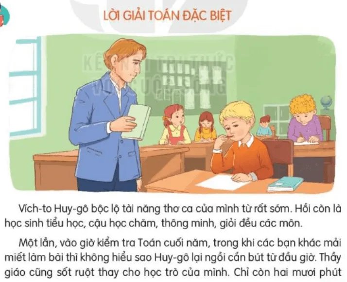 Đọc: Lời giải toán đặc biệt lớp 3 | Tiếng Việt lớp 3 Kết nối tri thức Doc Loi Giai Toan Dac Biet 131461 