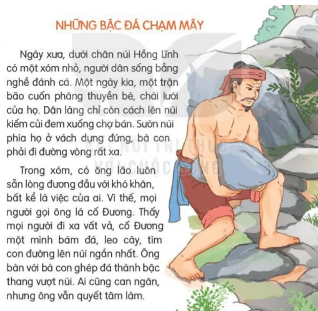 Đọc: Những bậc đá chạm mây lớp 3 | Tiếng Việt lớp 3 Kết nối tri thức Doc Nhung Bac Da Cham May 131927