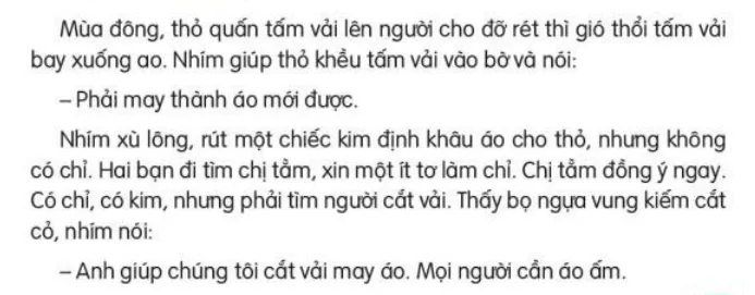 Đọc: Những chiếc áo ấm lớp 3 | Tiếng Việt lớp 3 Kết nối tri thức Doc Nhung Chiec Ao Am 131953 