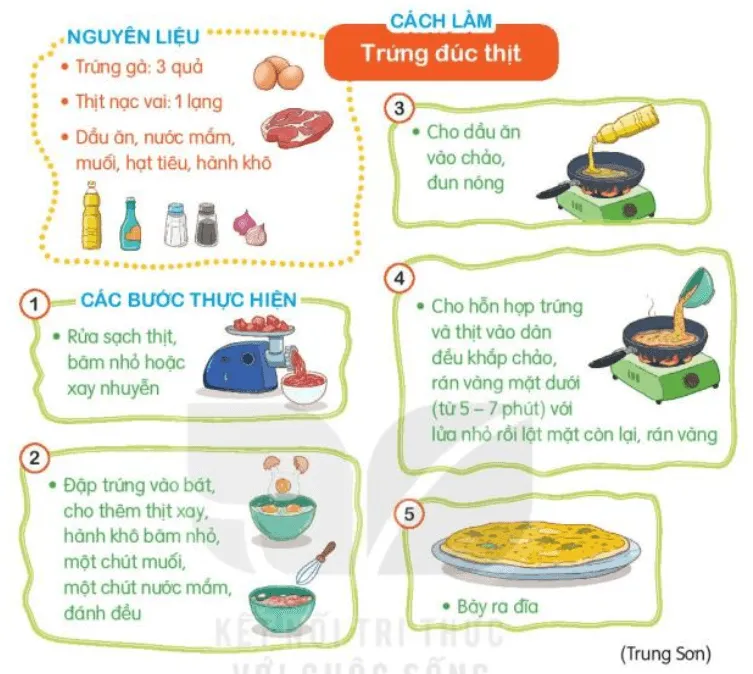 Đọc: Tập nấu ăn lớp 3 | Tiếng Việt lớp 3 Kết nối tri thức Doc Tap Nau An 131324 