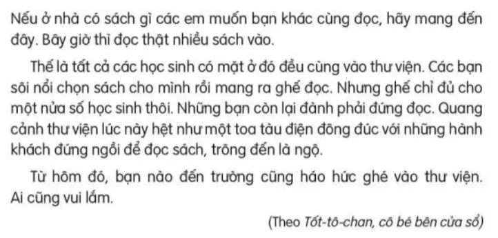 Đọc: Thư viện lớp 3 | Tiếng Việt lớp 3 Kết nối tri thức  Doc Thu Vien 131519