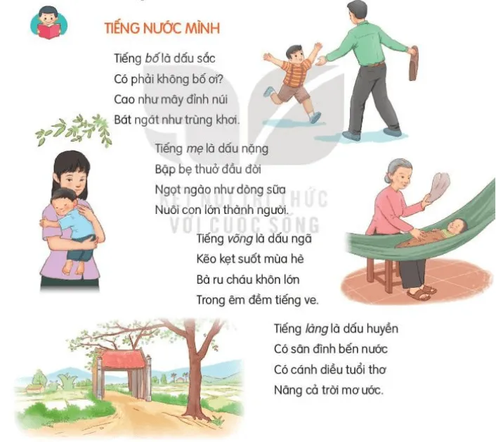 Đọc: Tiếng nước mình trang 92, 93 Tiếng Việt lớp 3 Tập 2 | Kết nối tri thức Doc Tieng Nuoc Minh 133246 