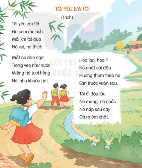 Đọc: Tôi yêu em tôi lớp 3 | Tiếng Việt lớp 3 Kết nối tri thức  Doc Toi Yeu Em Toi 131804