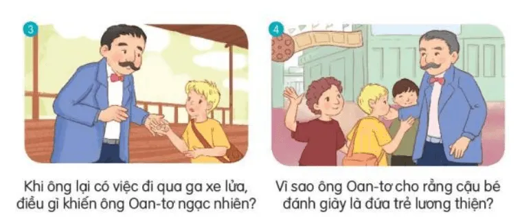 Nói và nghe: Kể chuyện Cậu bé đánh giày trang 50 51 Tiếng Việt lớp 3 Tập 2 | Kết nối tri thức Noi Va Nghe Ke Chuyen Cau Be Danh Giay 132873 