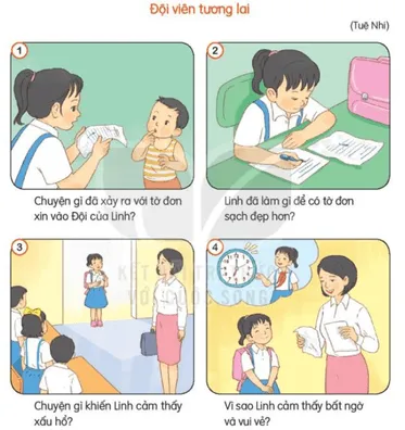 Nói và nghe: Kể chuyện Đội viên tương lai trang 53 Tiếng Việt lớp 3 Tập 1 | Kết nối tri thức Noi Va Nghe Ke Chuyen Doi Vien Tuong Lai 131463 