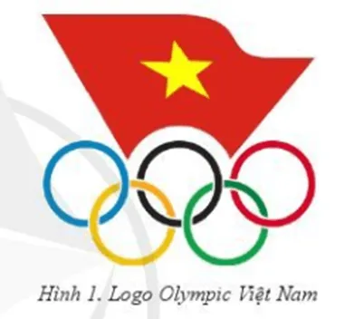 Em hãy tạo tệp ảnh mới và thiết kế logo Olympic Việt Nam như Hình 1 Bai 1 Trang 168 Tin Hoc 10 145192