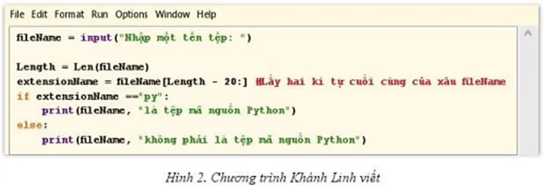 Tên tệp thường gồm hai phần: phần tên và phần mở rộng được ngăn cách nhau bởi dấu chấm Bai 2 Trang 99 Tin Hoc 10 145102