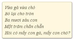 Em hãy lập trình giải bài toán cổ ở hình bên một cách tổng quát bằng cách Van Dung Trang 85 Tin Hoc 10