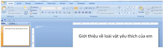 Tin học lớp 3 Bài 3: Bài trình chiếu của em trang 54, 55 | Cánh diều Bai 3 Bai Trinh Chieu Cua Em 2