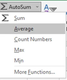 Làm thế nào để Excel tự động điền hàm SUM (hoặc AVERAGE, MAX, MIN, COUNT) Cau 3 Trang 57 Tin Hoc 7 Chan Troi 143170